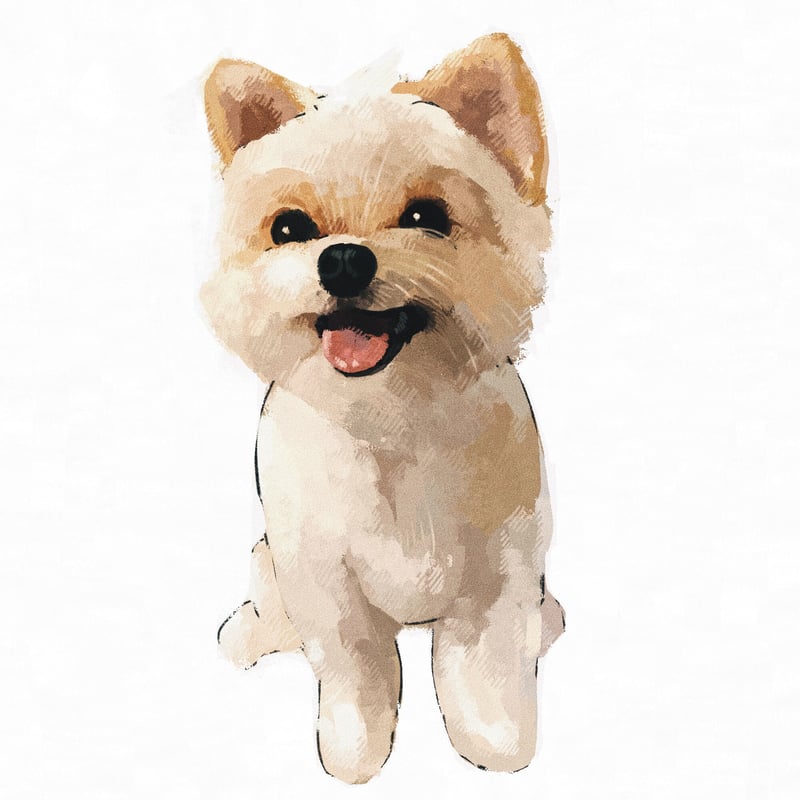 似顔絵オーダー　k emiページ Mサイズ似顔絵オーダー | ankoのにがおえ工房