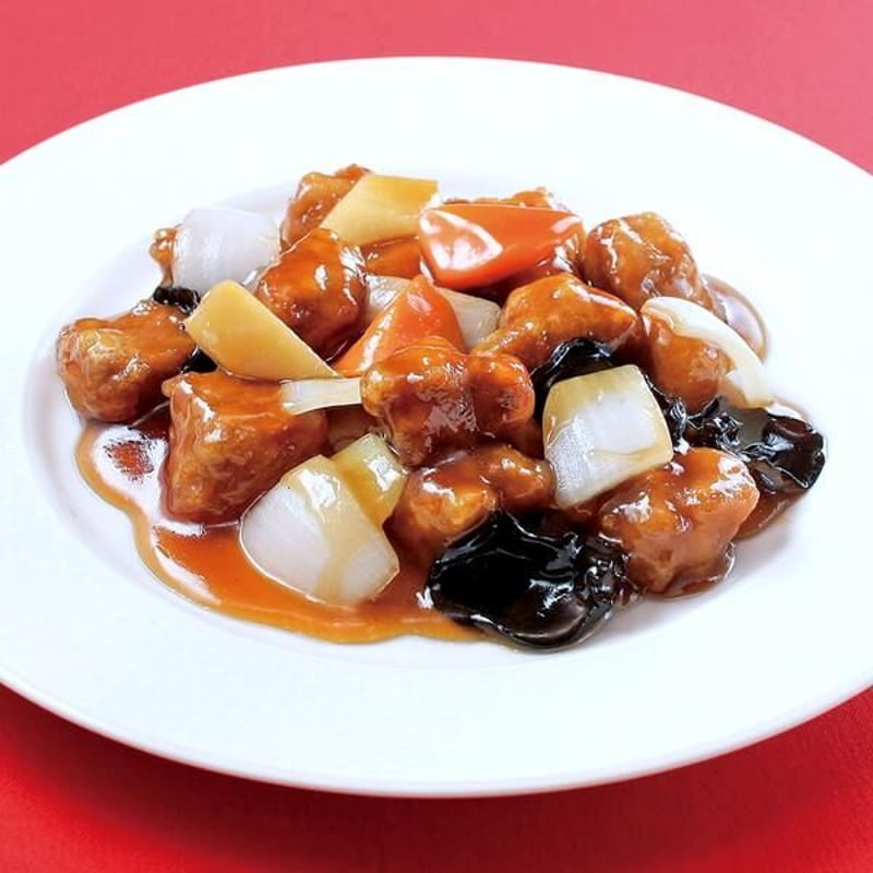 酢豚（2人前）／国産豚肉にこだわった酢豚【冷凍】 | MOJICLUB