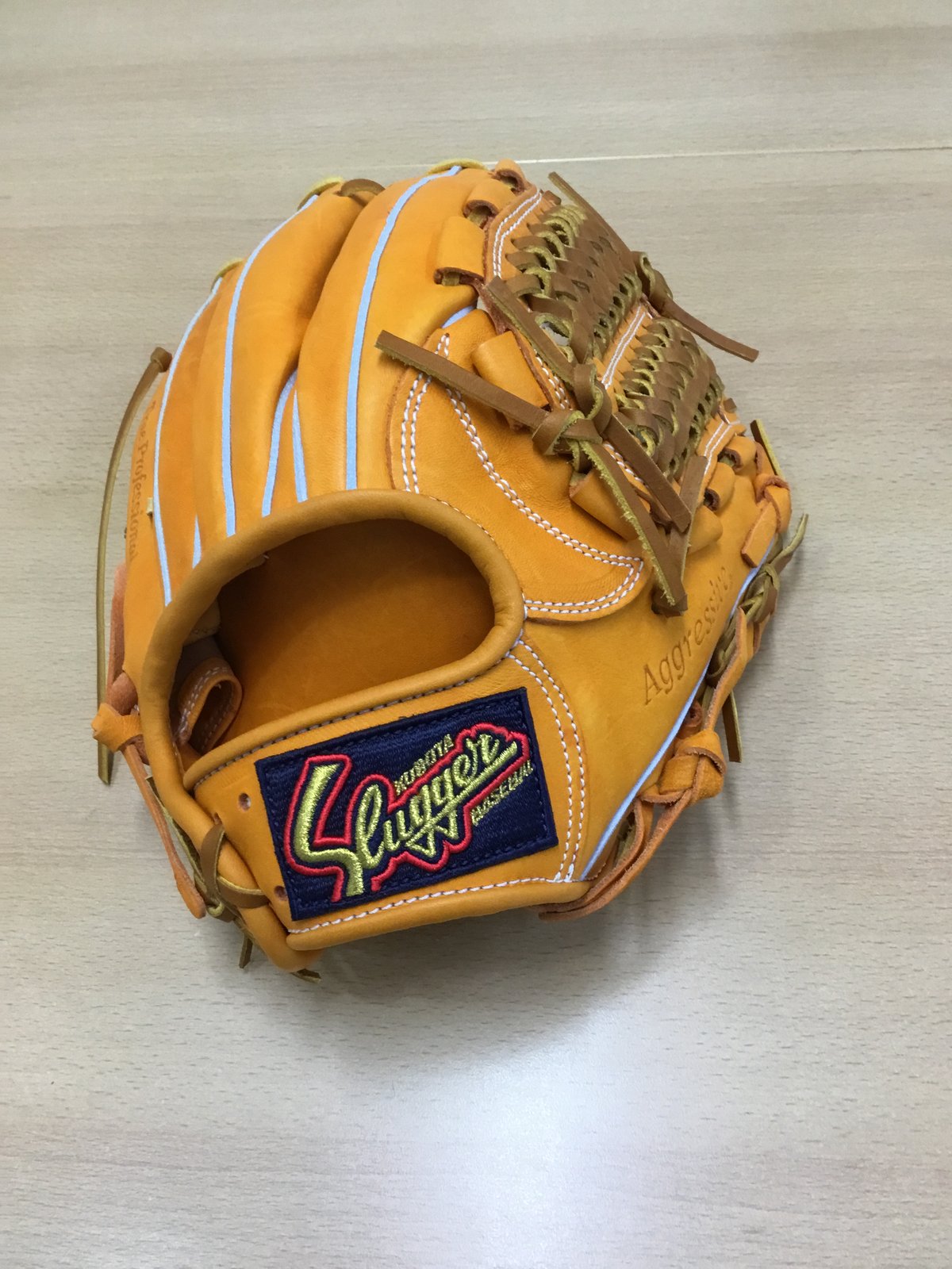 クボタスラッガー  軟式グラブ　KSN-L7S  KSオレンジ×タン 楽天市場】久保田スラッガー 軟式グローブ セカンド ショート