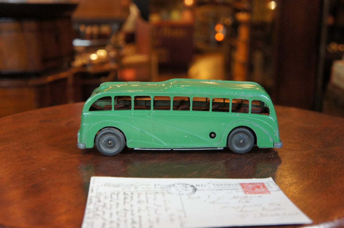 G4583 ミニカー バス イギリス ビンテージ | Antiquesティンズコレクション