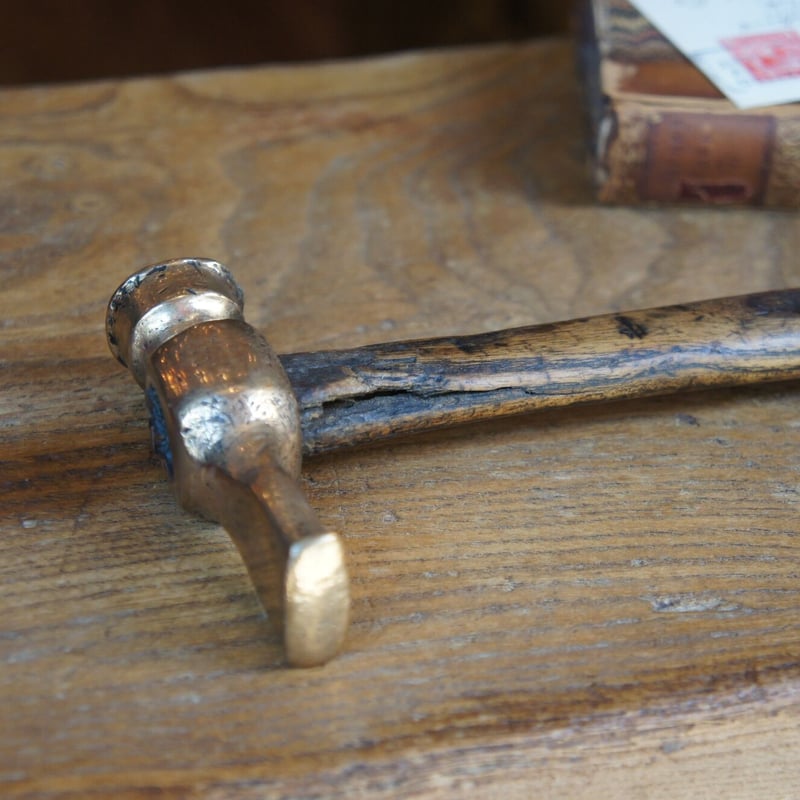 真鍮のハンマー 大工道具 イギリス アンティーク | Antiquesティンズ