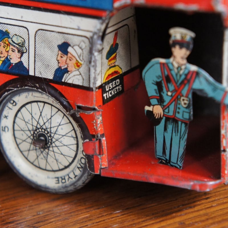 ぶりきのおもちゃ バス イギリス ビンテージ | Antiquesティンズ