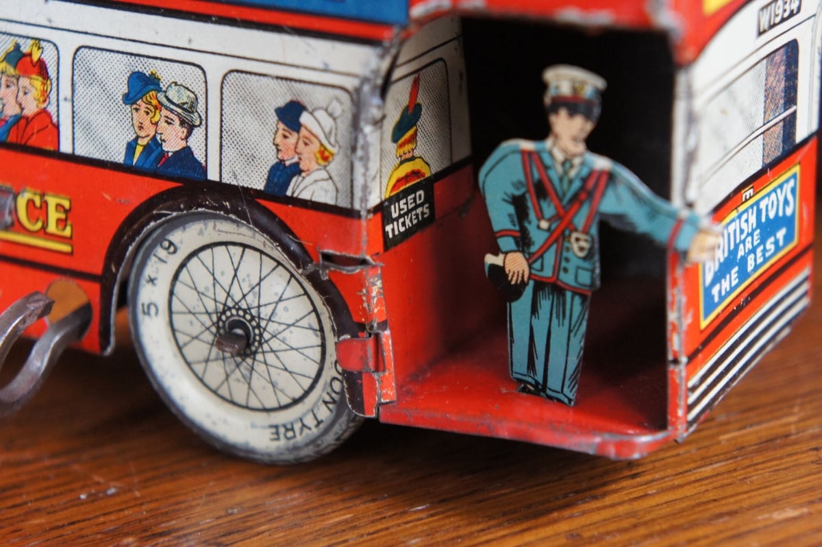 ぶりきのおもちゃ バス イギリス ビンテージ | Antiquesティンズ