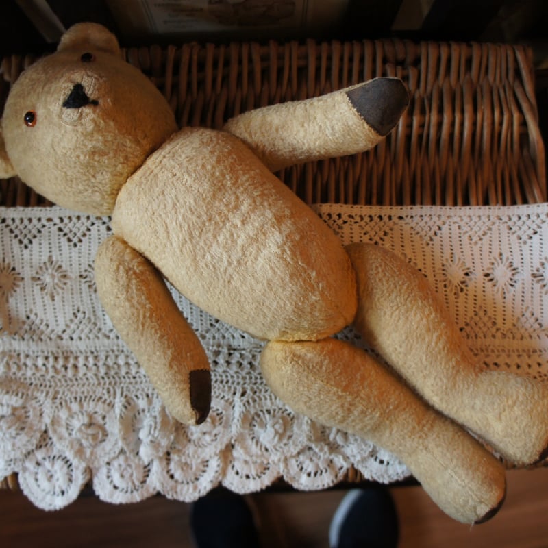くま　ぬいぐるみ　アンティーク　テディベア L3247 クマのぬいぐるみ テディベア ビンテージ イギリス | Antiques