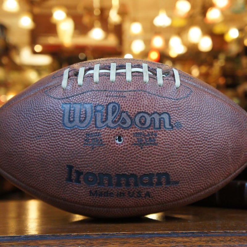 【革ボール】ウィルソン　F1005 アメフトボール WILSON NFL Super Grip アメフト革 ボール【オフィシャルサイズ