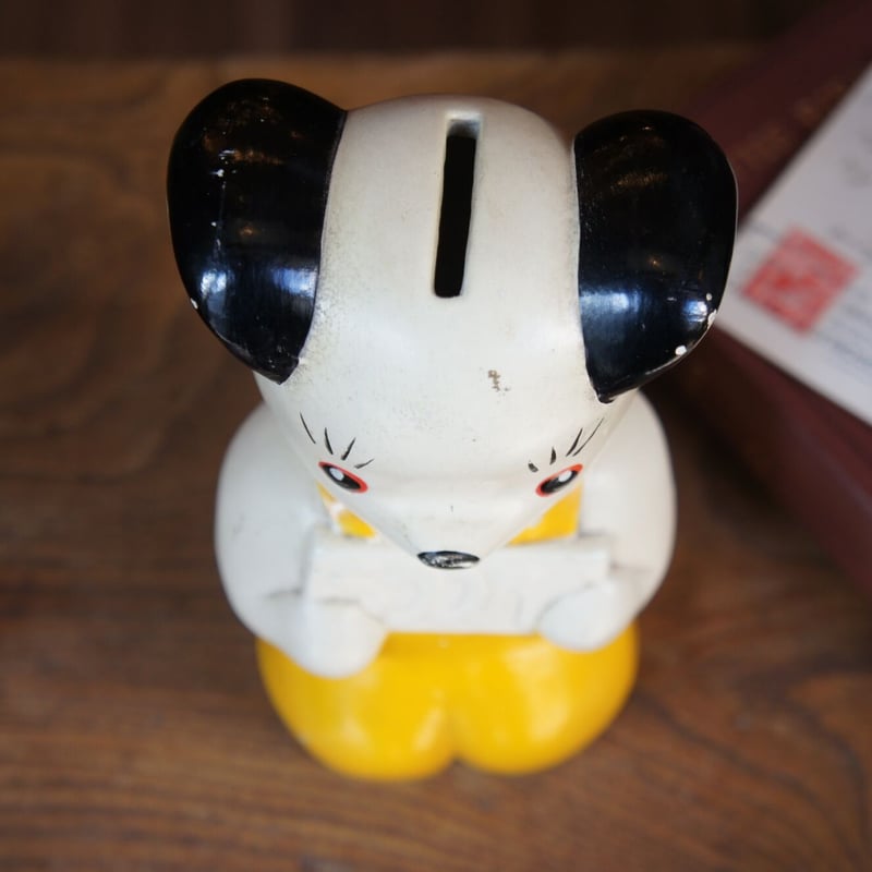 スーティーの貯金箱 SOOTY 陶器 イギリス ビンテージ | Antiques