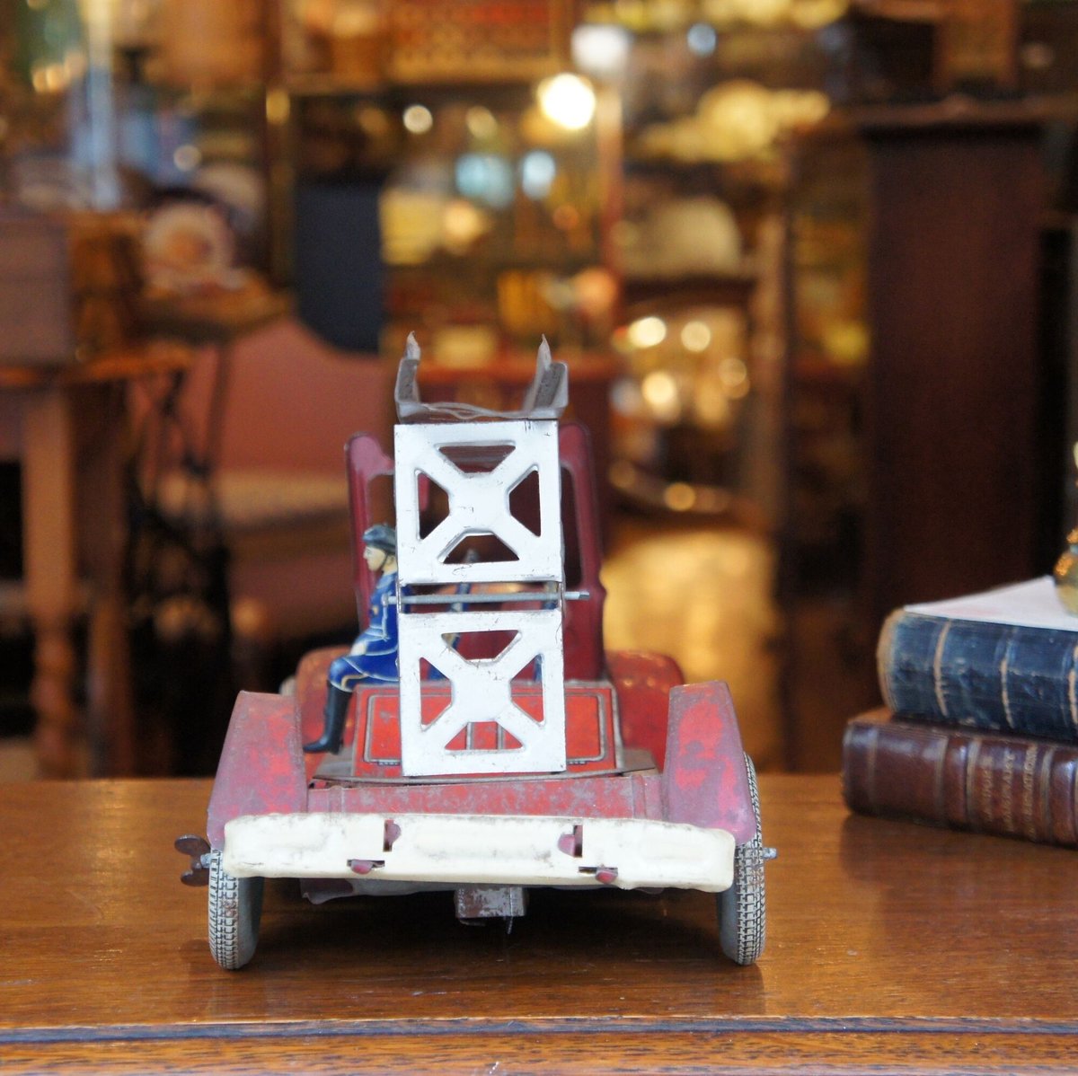 ぶりきのおもちゃ はしご車 イギリス ビンテージ | Antiquesティンズ 
