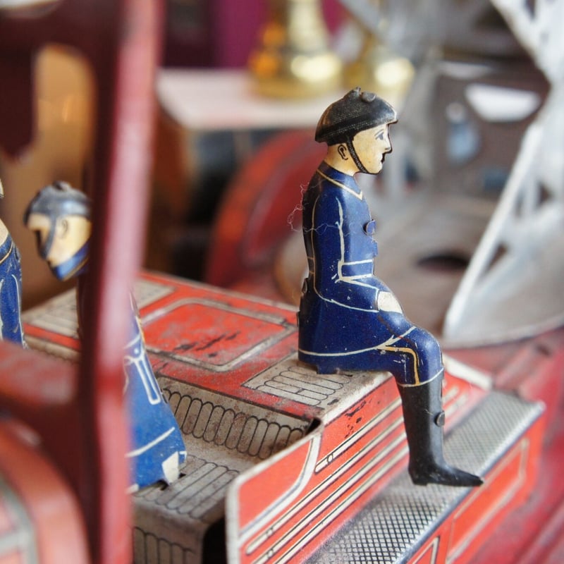 ビンテージ　ブリキおもちゃ 楽天市場】ブリキ おもちゃ ヴィンテージカーTAXI L25.5cm