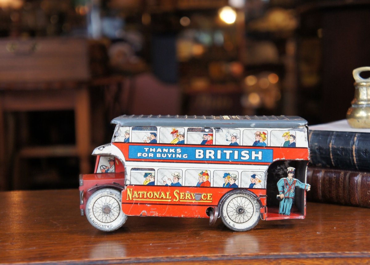 ぶりきのおもちゃ バス イギリス ビンテージ | Antiquesティンズ