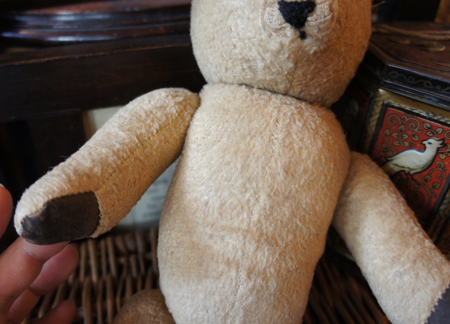 L3247 クマのぬいぐるみ テディベア ビンテージ イギリス | Antiques