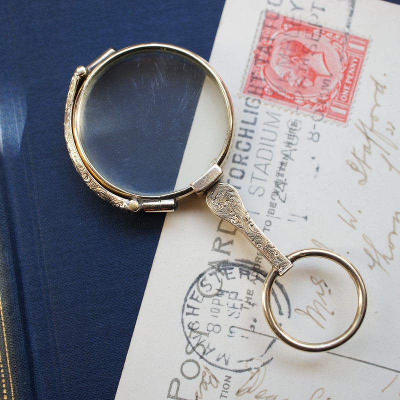L 2479 ルーペ 虫眼鏡 イギリス アンティーク | Antiquesティンズ