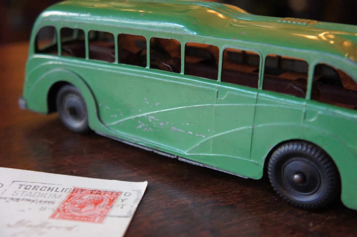 G4583 ミニカー バス イギリス ビンテージ | Antiquesティンズコレクション