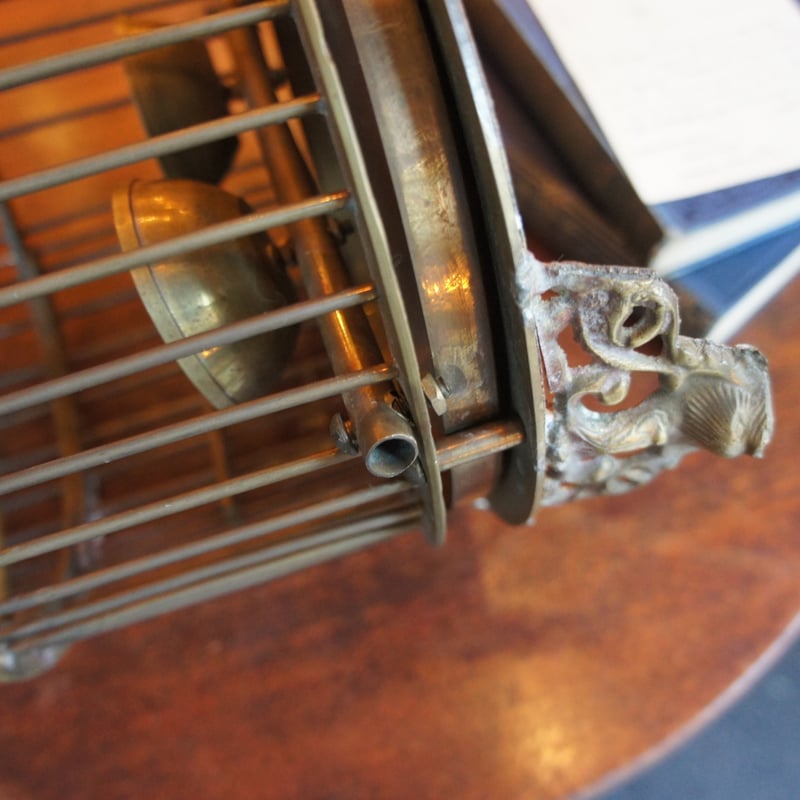 L 2398 鳥かご バードケージ 真鍮 ビンテージ イギリス | Antiques