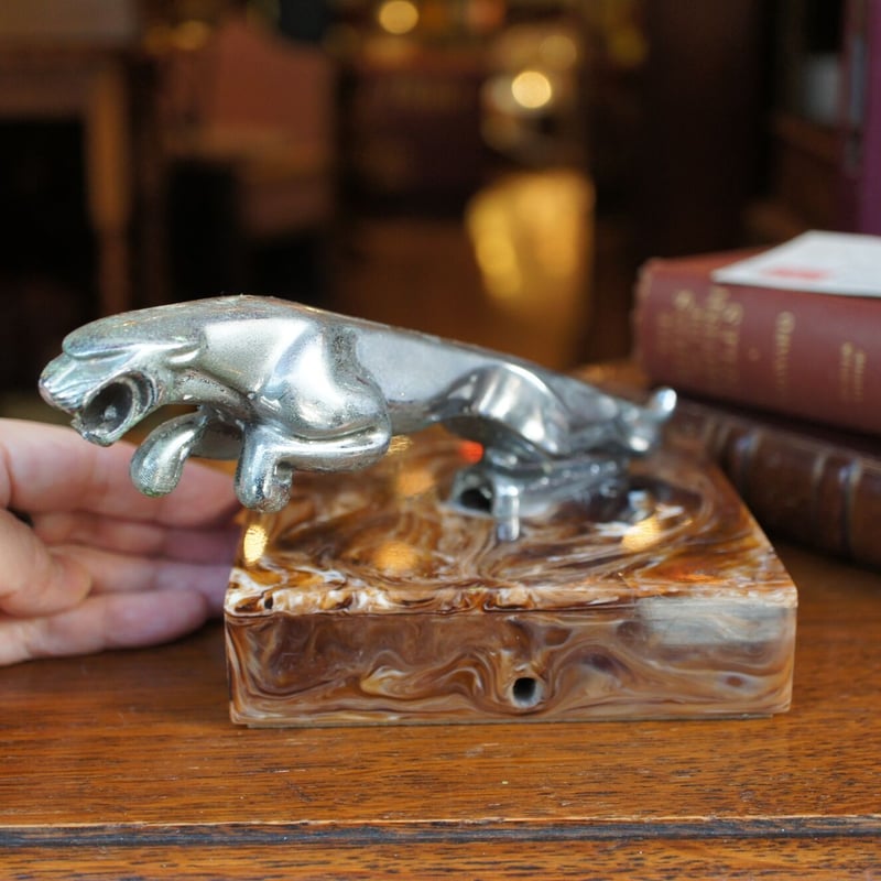 アンティーク　ボンネット マスコット　戦士 ジャガーのボンネットマスコット イギリス ビンテージ | Antiques