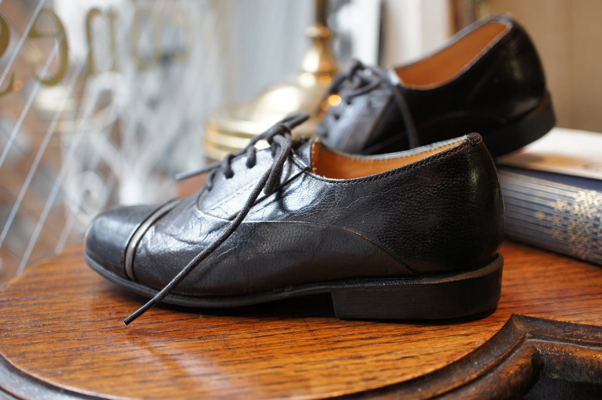 L 0514 子供靴 革靴 イギリス ビンテージ | Antiquesティンズコレクション