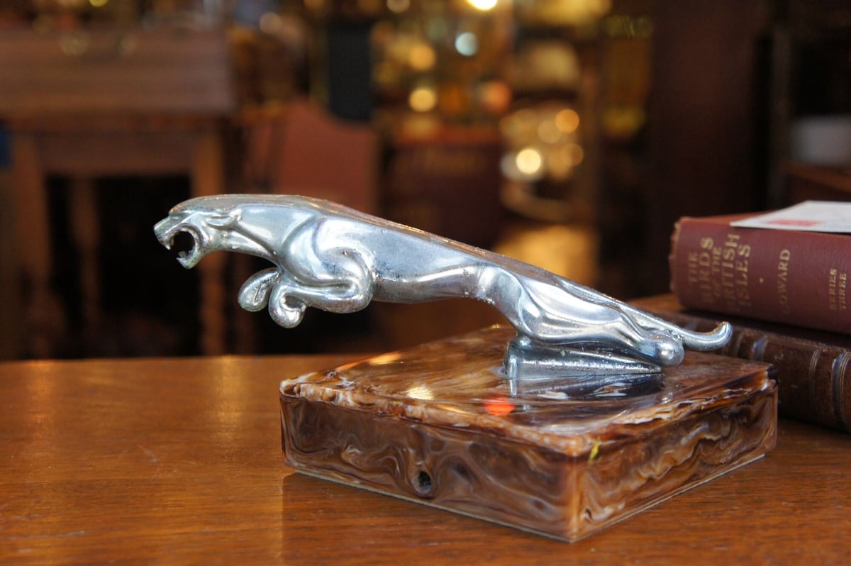 ジャガーのボンネットマスコット イギリス ビンテージ | Antiques 