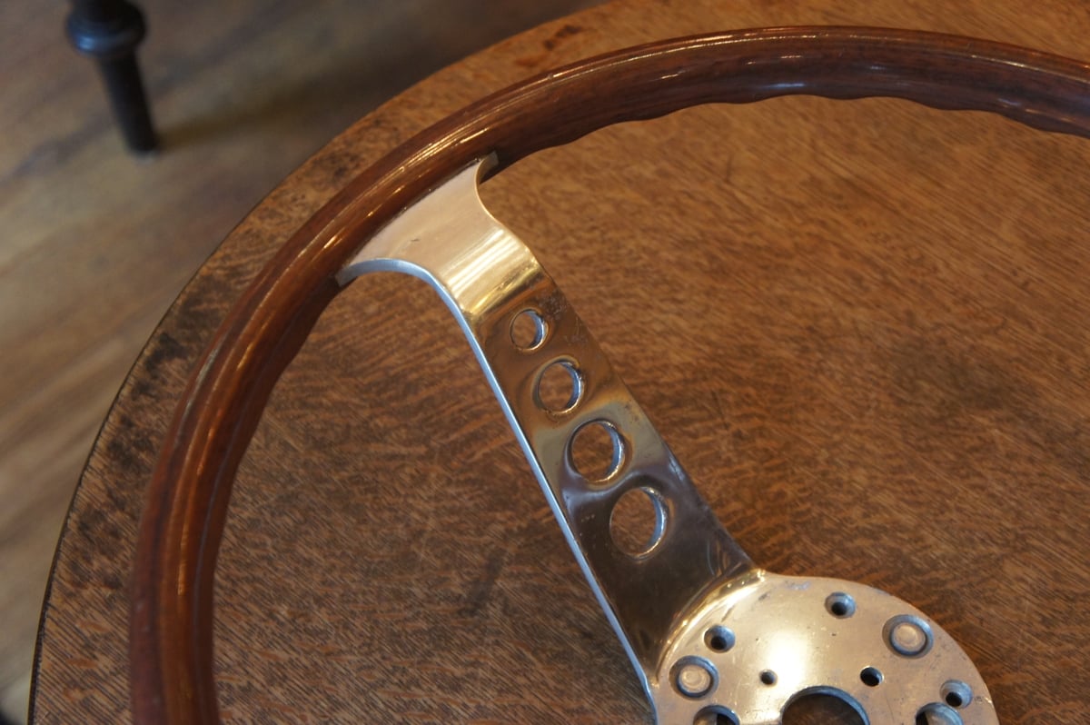 英国レスレストン ステアリング（ハンドル）ビンテージ 英国レスレストン ステアリング（ハンドル）ビンテージ