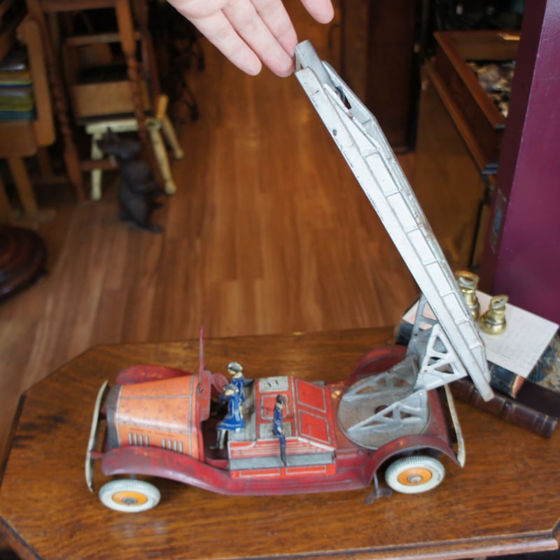 ぶりきのおもちゃ はしご車 イギリス ビンテージ | Antiquesティンズ 