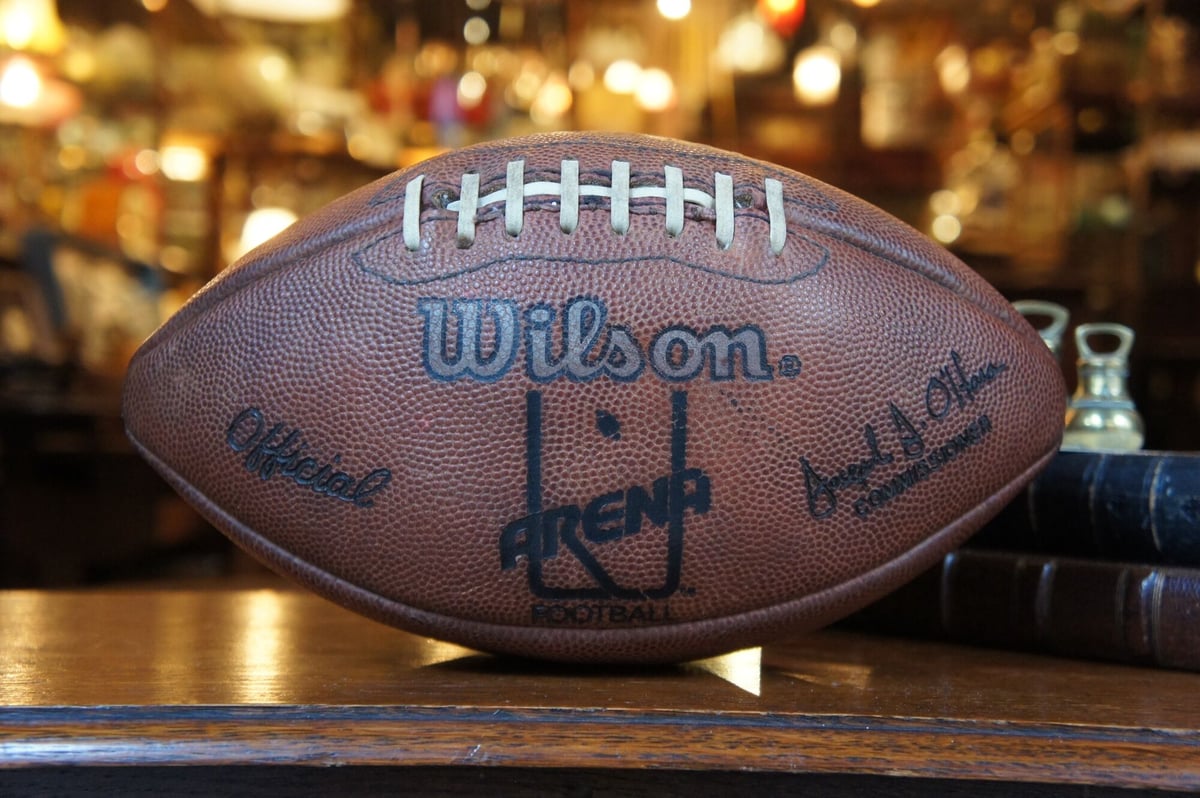 希少品！70s〜アメリカアンティーク　アメフト少年置物　USAヴィンテージNFL 70/80年代 アメリカ製 ゴールデンイーグルス アメリカン