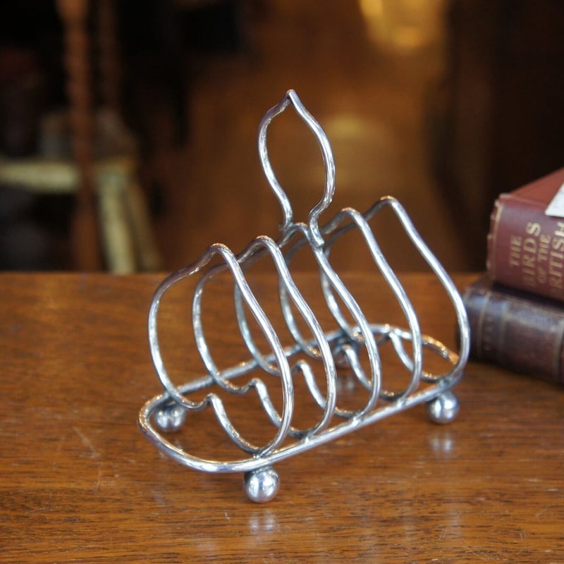 シルバープレートのトーストラック ビンテージ イギリス | Antiques