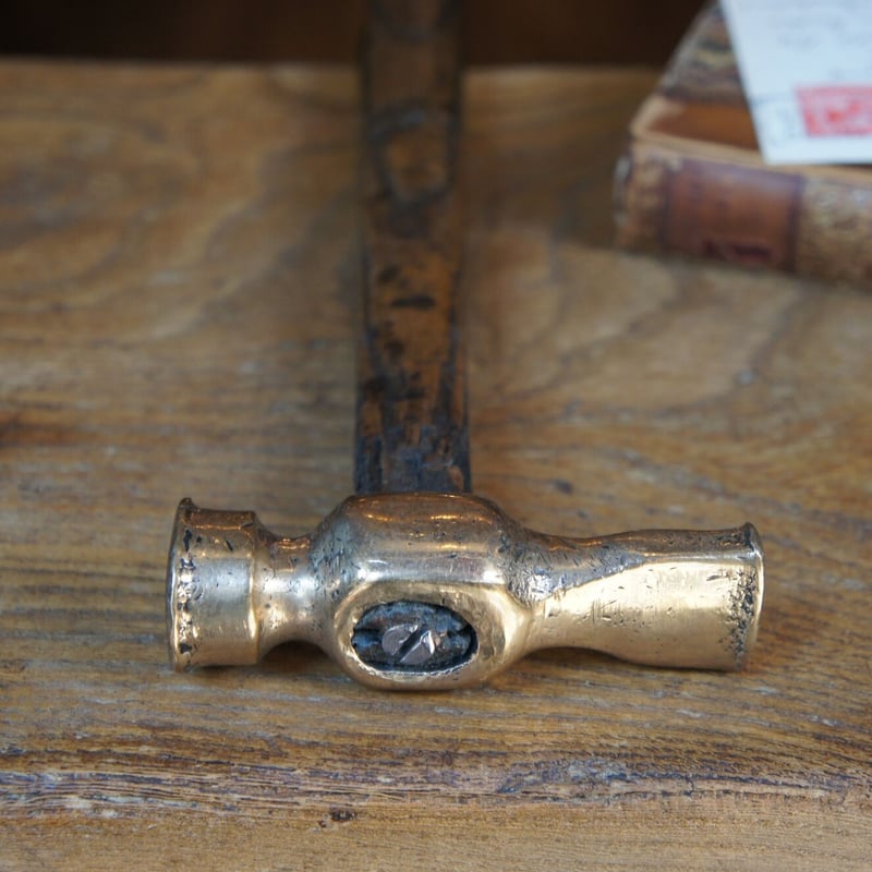 真鍮のハンマー 大工道具 イギリス アンティーク | Antiquesティンズ