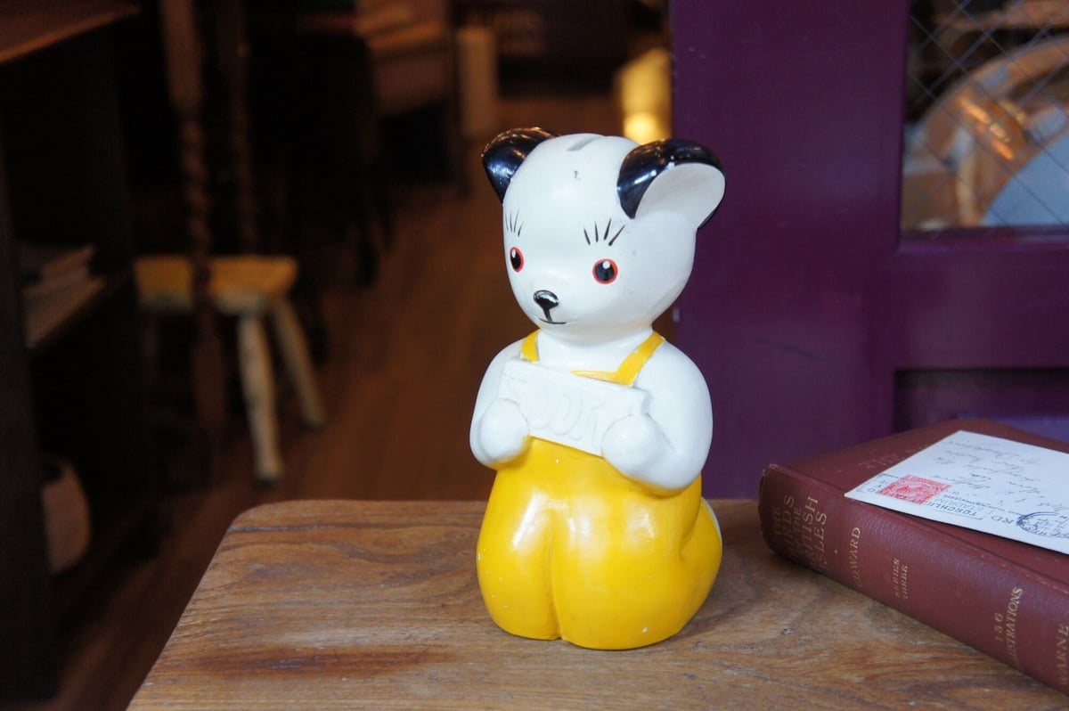 スーティーの貯金箱 SOOTY 陶器 イギリス ビンテージ | Antiques