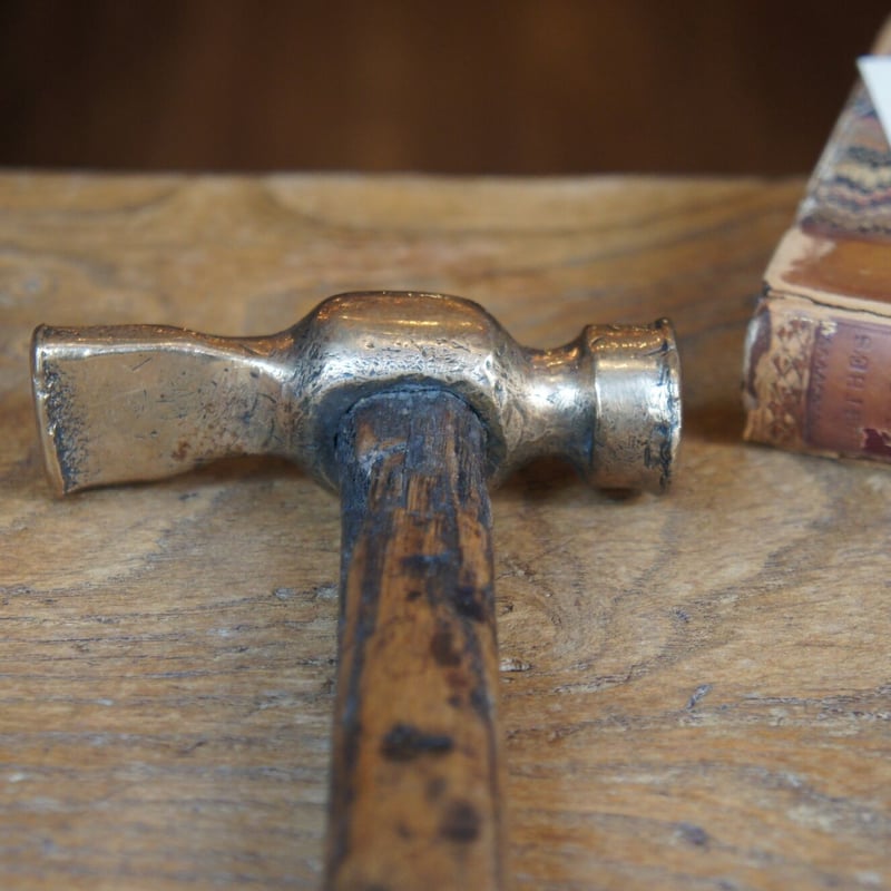 真鍮のハンマー 大工道具 イギリス アンティーク | Antiquesティンズ 