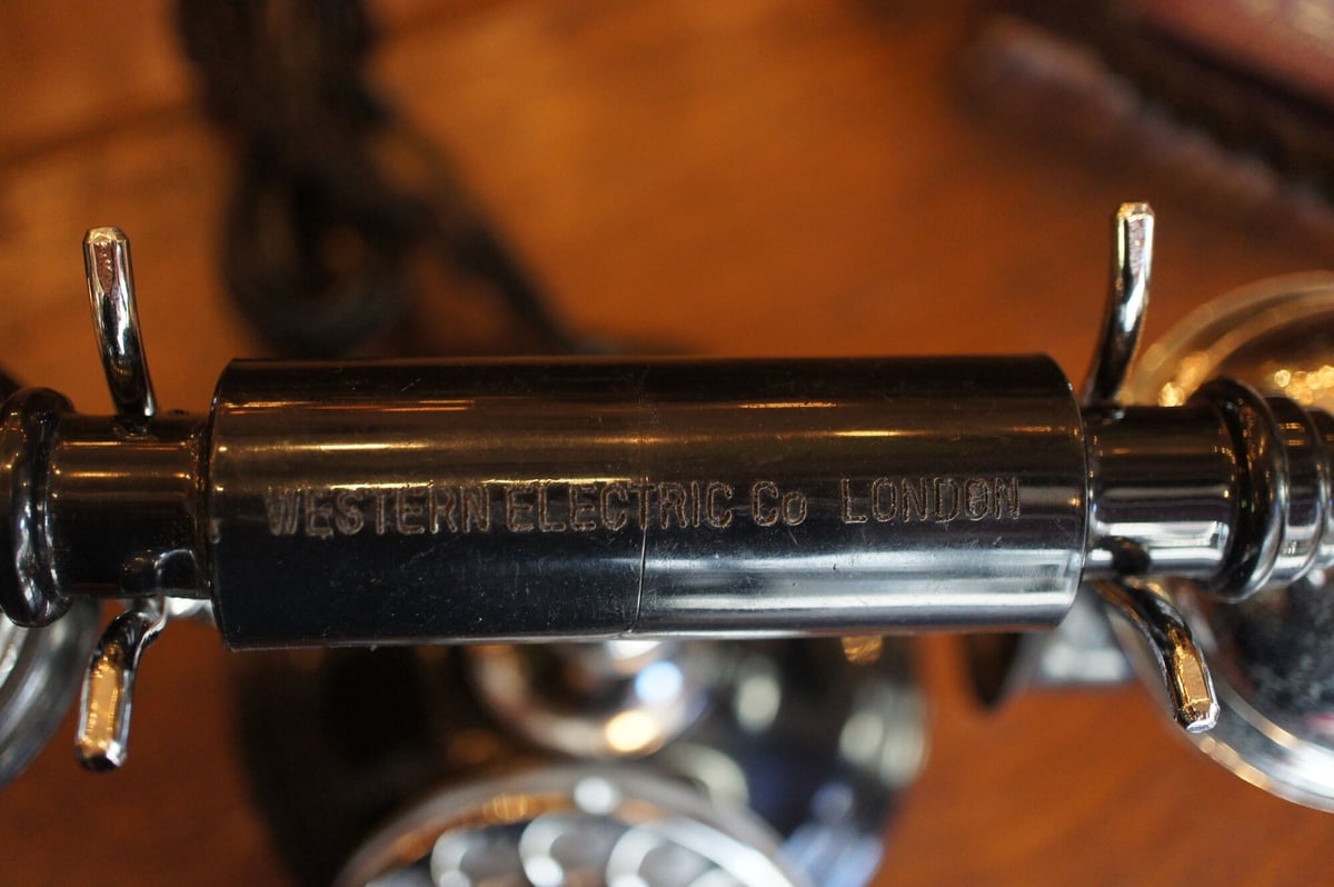 黒電話 ダイヤル式 アンティーク イギリス | Antiquesティンズコレクション