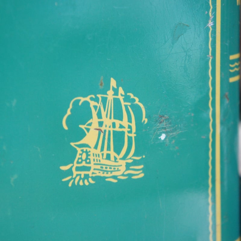 本型のカン 貯金箱 ビンテージ イギリス | Antiquesティンズ