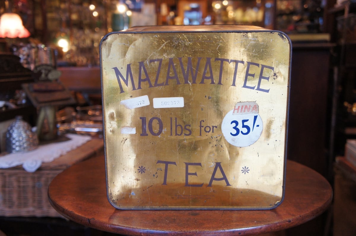 L 2846 紅茶缶 アリス ティー缶 ティンカン アンティーク イギリス