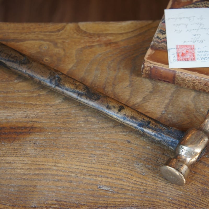 真鍮のハンマー 大工道具 イギリス アンティーク | Antiquesティンズ 