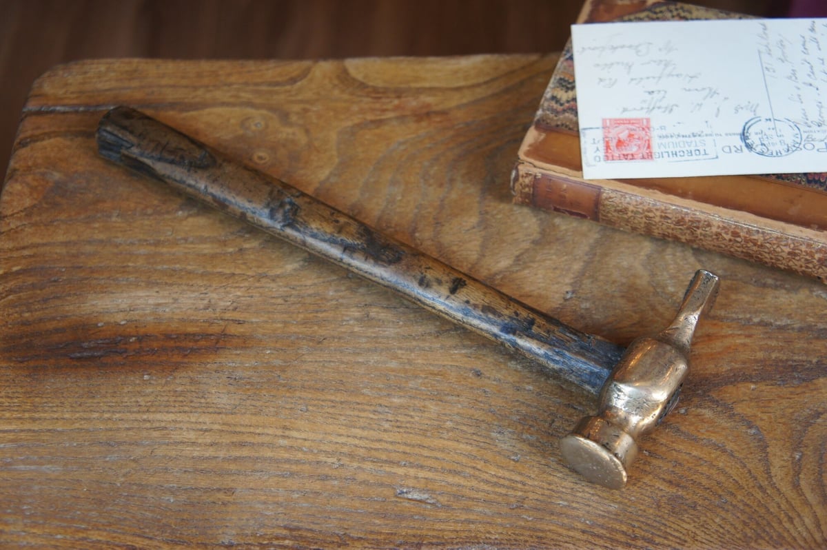 真鍮のハンマー 大工道具 イギリス アンティーク | Antiquesティンズ 