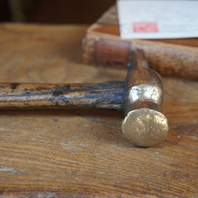 真鍮のハンマー 大工道具 イギリス アンティーク | Antiquesティンズ 