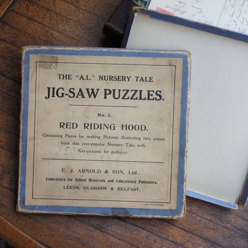 赤ずきんちゃんのパズル イギリス アンティーク | Antiquesティンズ