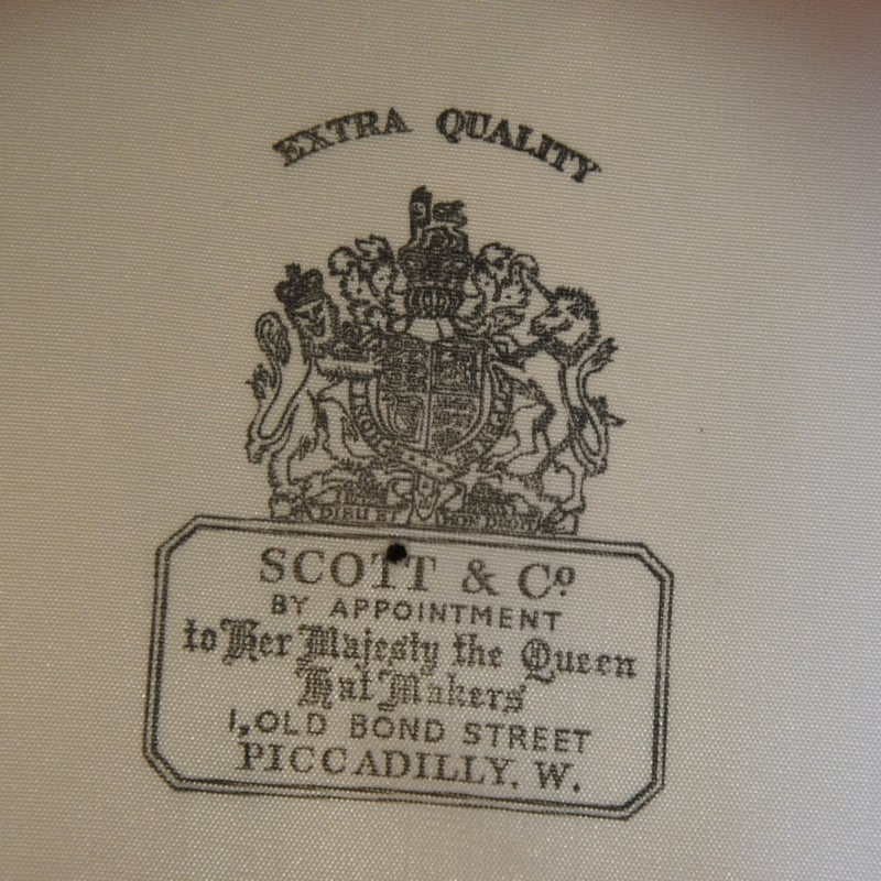 G8138 シルクハット イギリス ビンテージ | Antiquesティンズコレクション