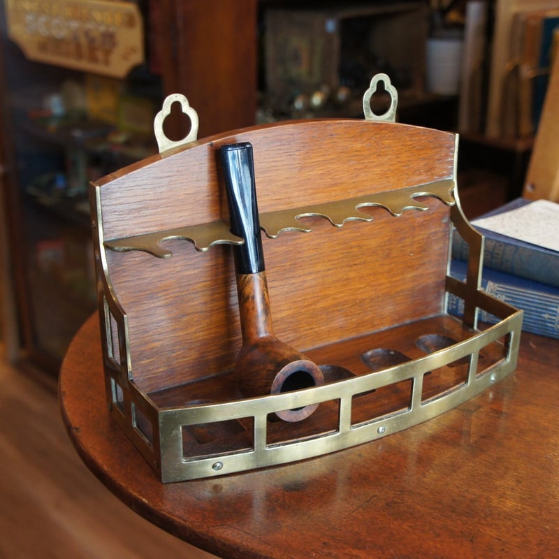 G8777 パイプスタンド パイプ立て ビンテージ イギリス | Antiques