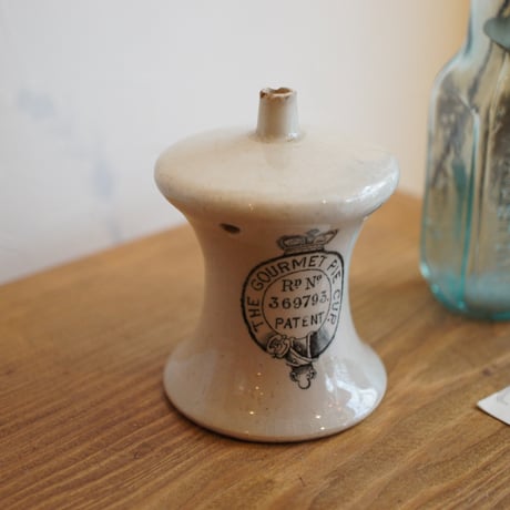 ヴィンテージ　蓋付きパイ皿 Pie Keeps 　蓋2枚　ポルトガル VTG Ceramic Blueberry Pie Keeper w Covered Lid Portugal Japan 11.5