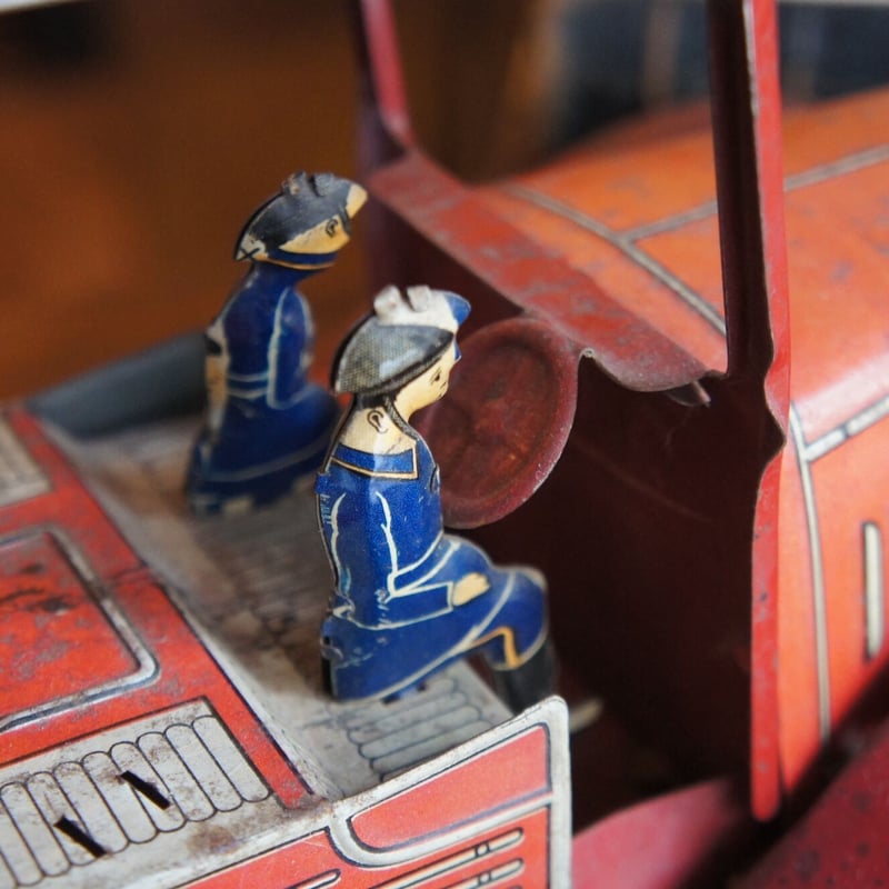 ぶりきのおもちゃ はしご車 イギリス ビンテージ | Antiquesティンズ 