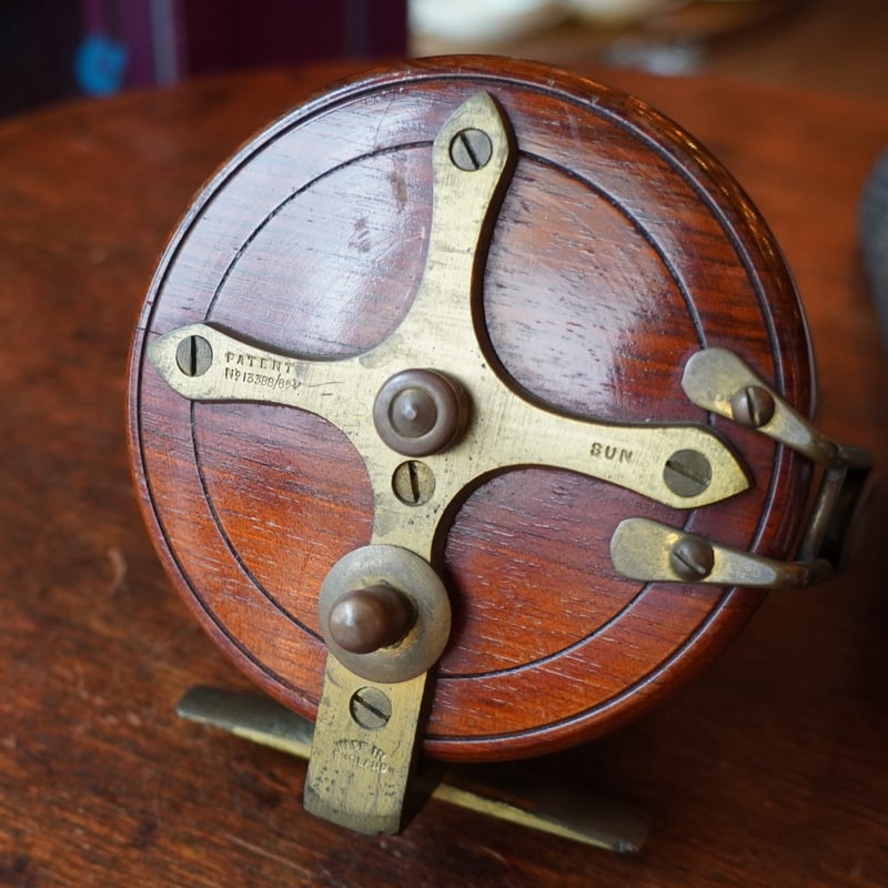 100年前のアンテーク・フィッシングリール 100年前のアンテーク