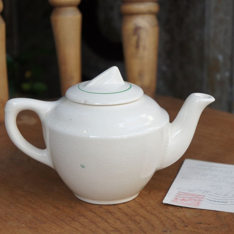 赤ずきんちゃんのおままごとポット 陶器 イギリス ビンテージ