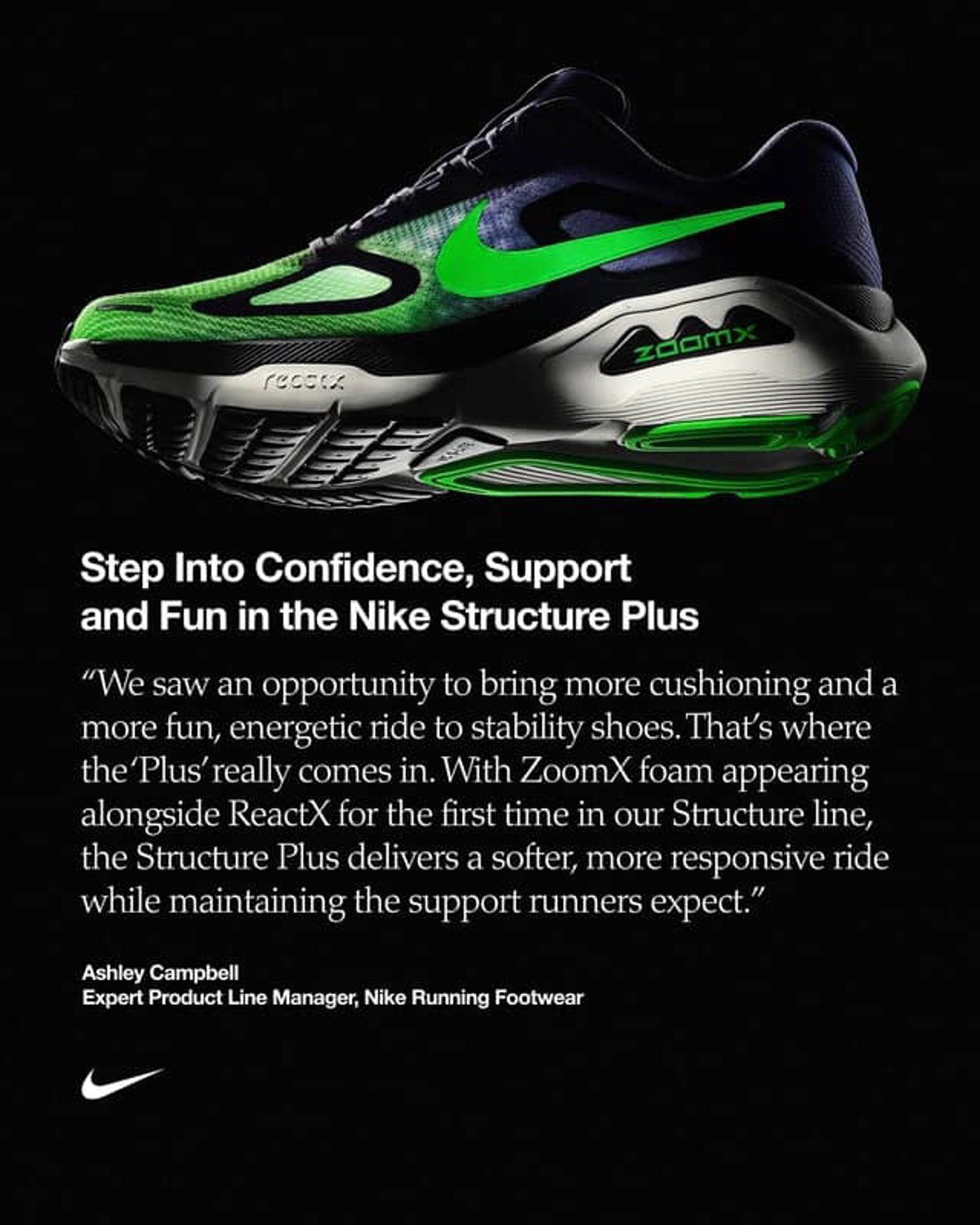 SPRING 2026 NEW ナイキ ウィメンズストラクチャープラス24.5 2/5 ナイキ ストラクチャー プラスが登場！！ | SPORTS QUEST