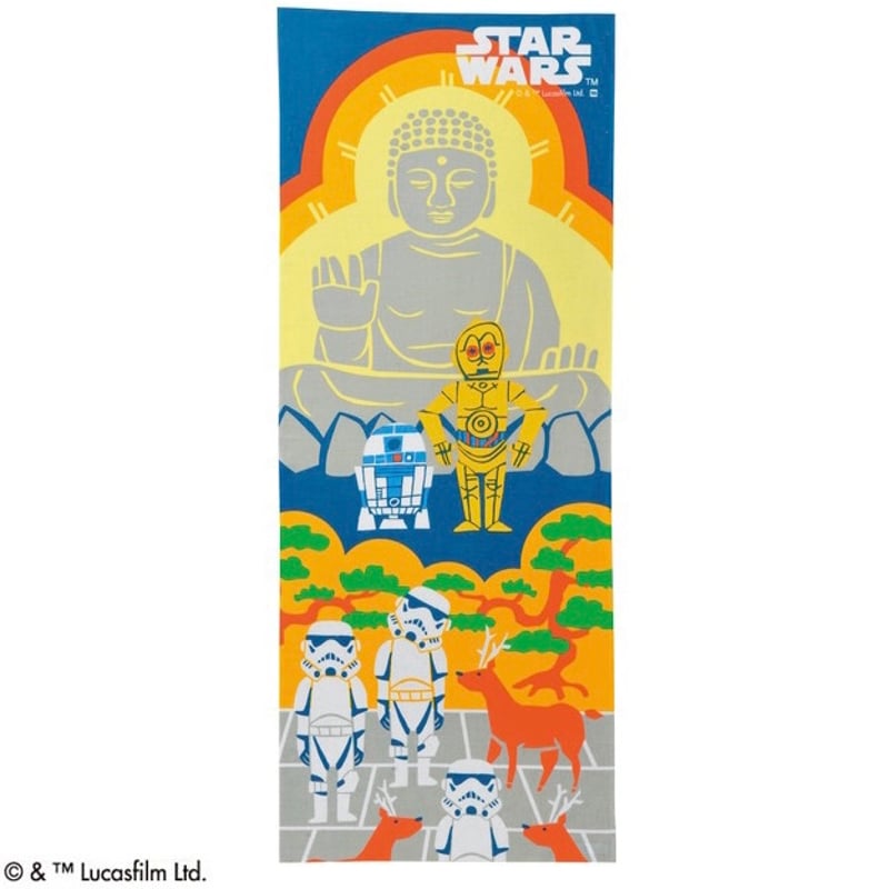 STAR WARS スター・ウォーズ 歴史ツアーズ 手ぬぐい 日本製 | NIKE RUNN