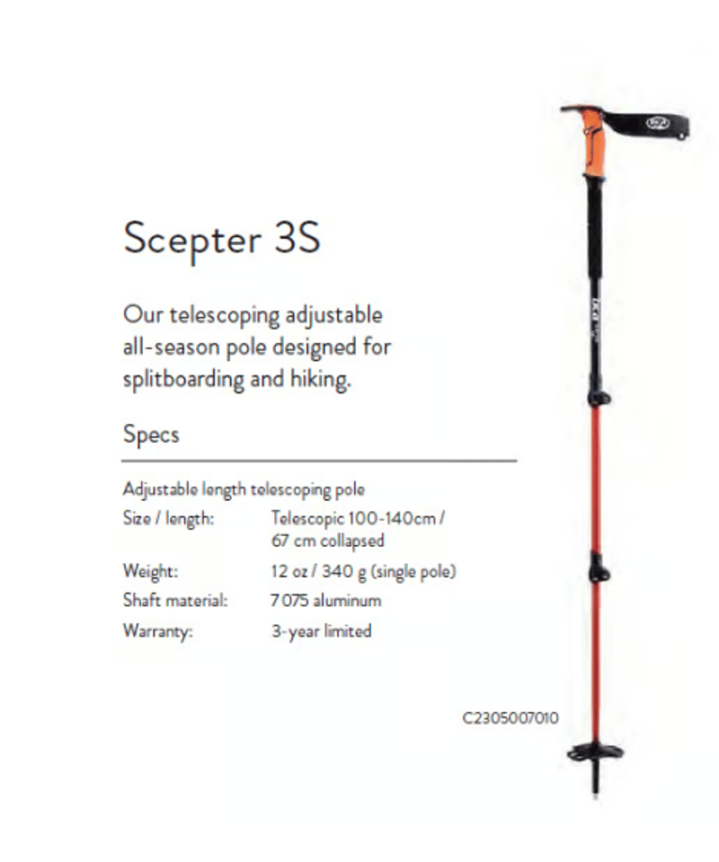 BCA SCEPTER 3S BLACK/ORANGE | 4-Ride Online Shop