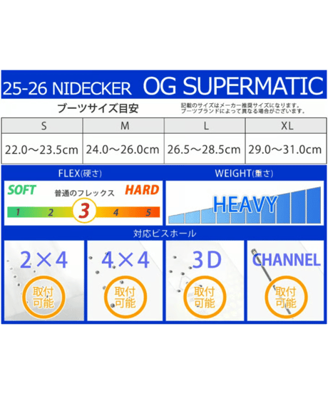 25-26 NIDECKER OG-SUPERMATIC DROPINシステム(HYBRIDストラップ)