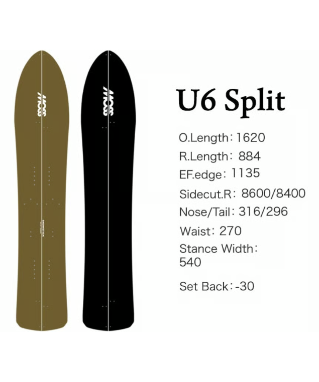 MOSS SW 162cm 25-26 新品未開封 MOSS SNOWSTICK 25-26最新モデル公開