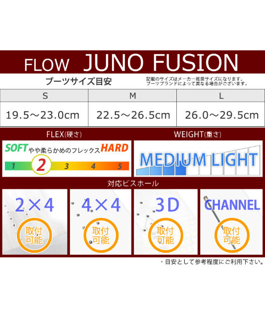 22-23 FLOW JUNO FUSION Womens | 4-Ride Online Shop