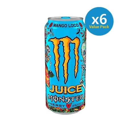 Monster Energy Mango Loco 16fl.oz.(473ml)*6本セット