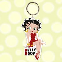 Betty Boop ラバー キーリング 4