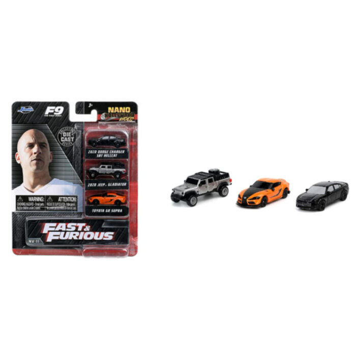 ワイルド・スピード ジェットブレイク Jada Toys Nano 3台パック