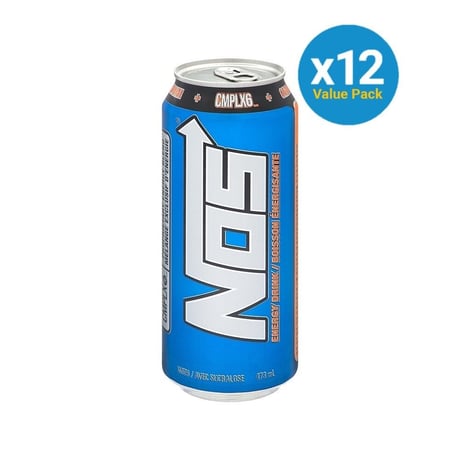 NOS エナジードリンク 16fl.oz.(473ml)*12本セット